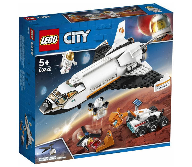 

Конструктор Лего сити 60226 LEGO City Шаттл для исследований Марса