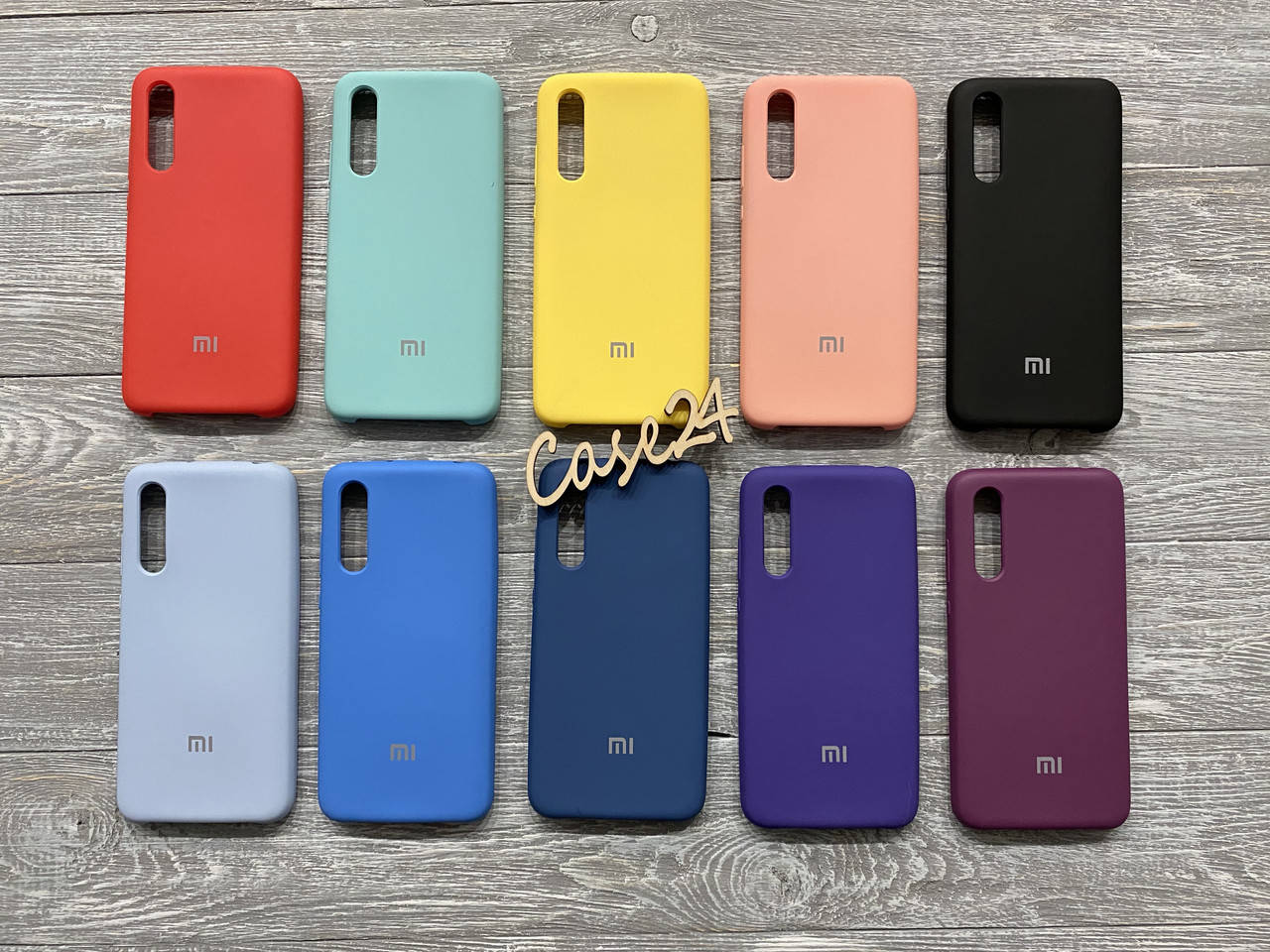 

Чехол Soft touch на Xiaomi Mi 9 Lite (10 цветов), Разные цвета
