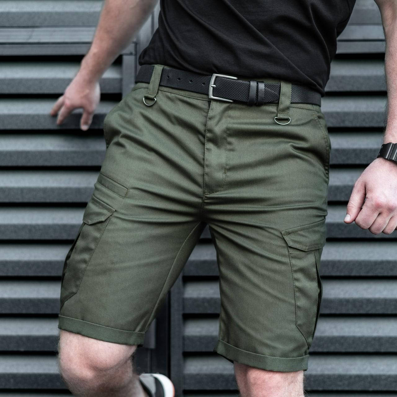 

Шорти чоловічі тактичні Pobedov "Tactical" Olive, Оливковый