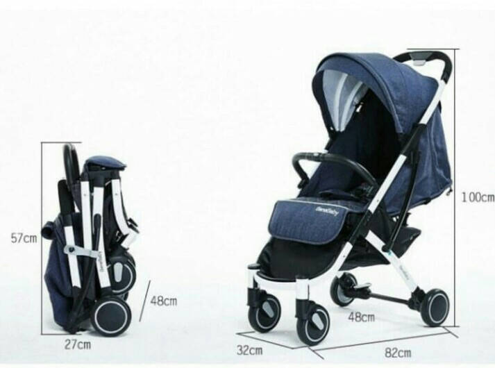 

Коляска прогулочная Benebaby d200 BabyZz, Серый