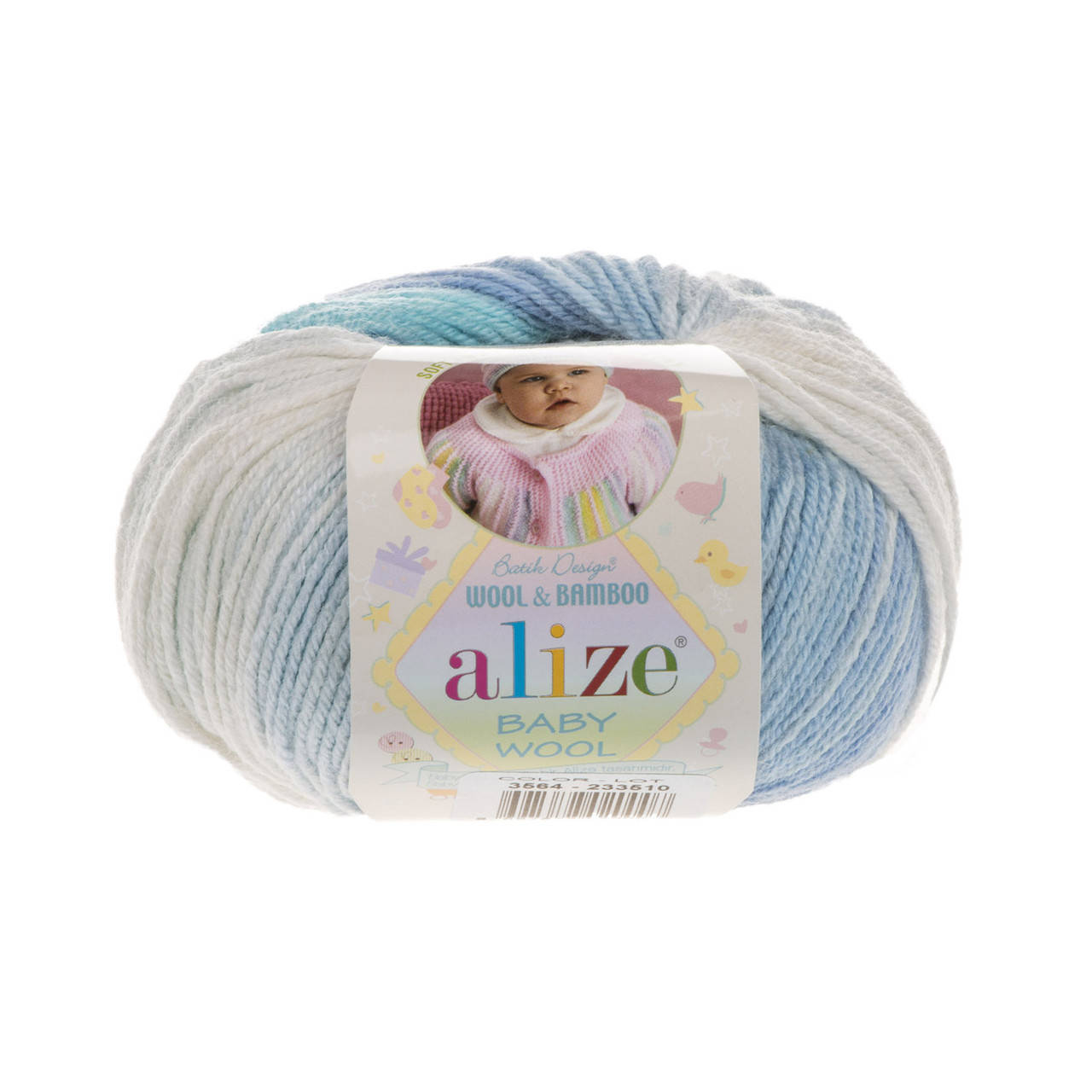 

Alize Baby Wool Batik № 3564