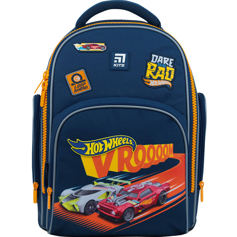 

Рюкзак полукаркасный Kite Education Hot Wheels (HW22-706M)