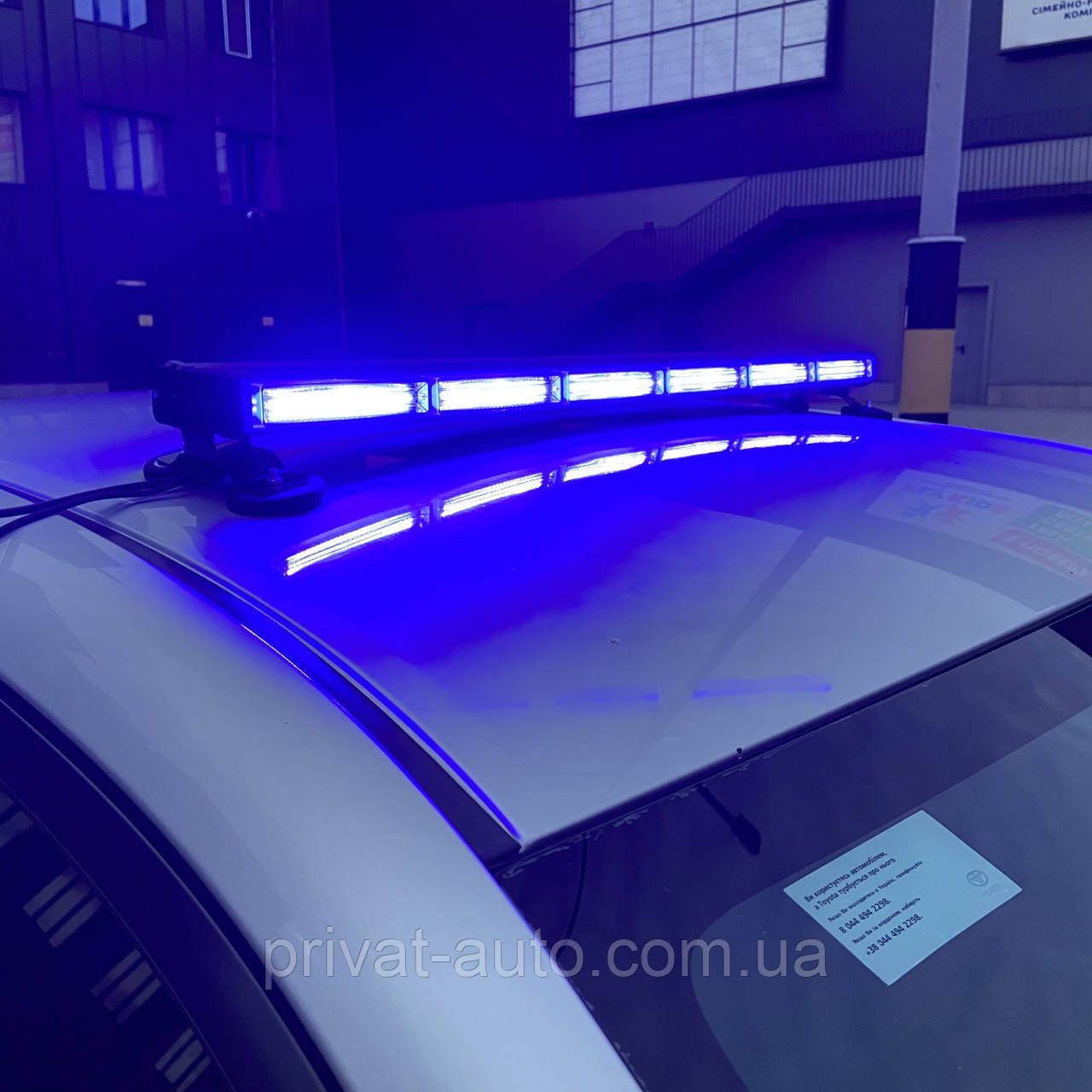 

Стробоскоп мигалка на крышу автомобиля проблесковый маячек 90 см