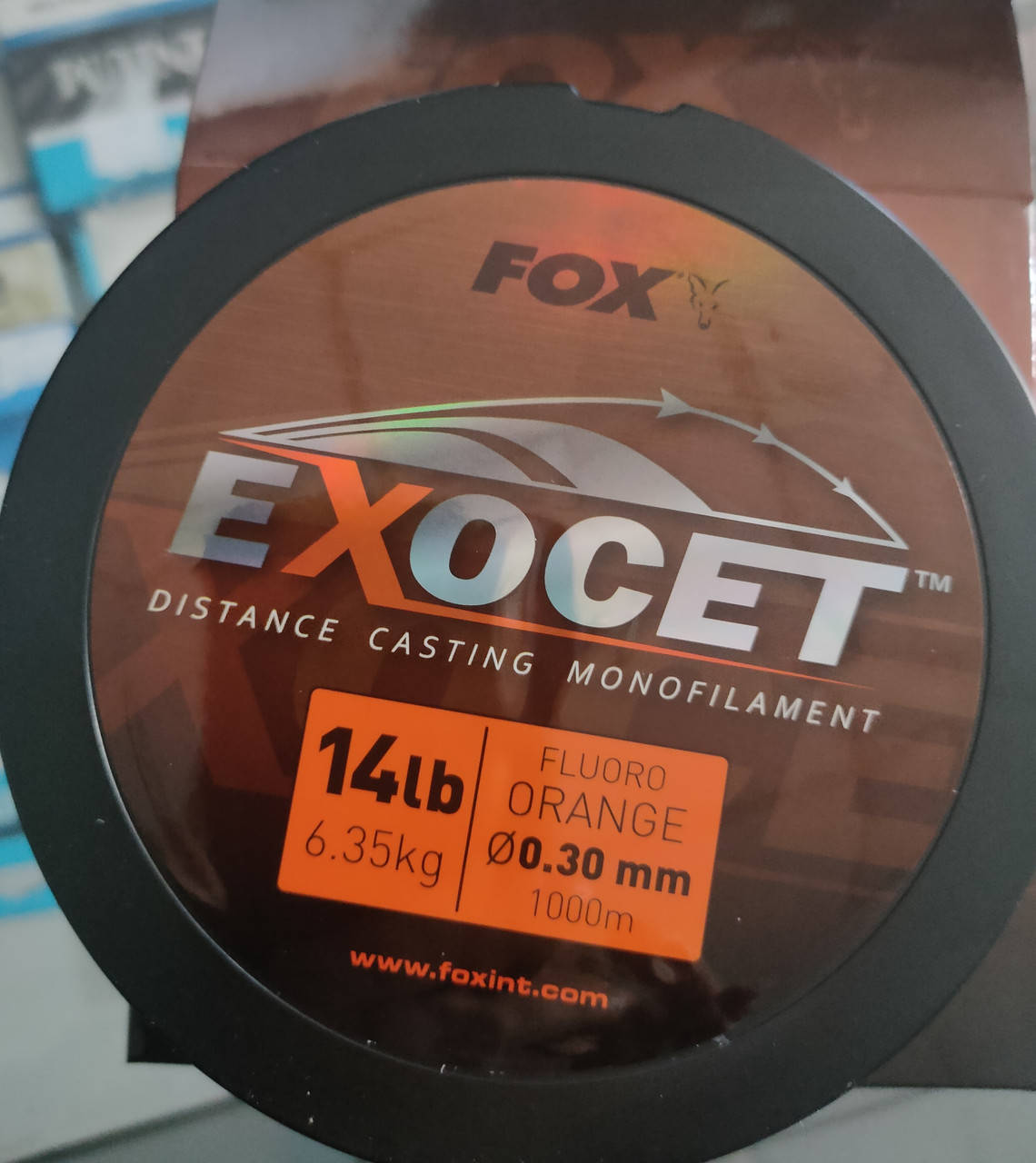 

Леска FOX Exocet Fluoro Orange 1000m 0.30mm 14lb CML177 "Оригинал", Оранжевый