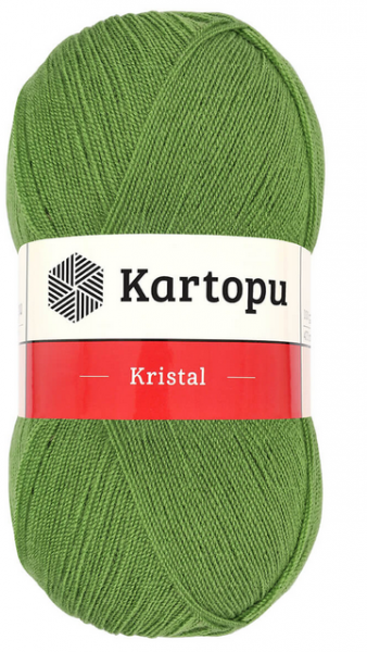 

Пряжа Kristal-442, Зелёный