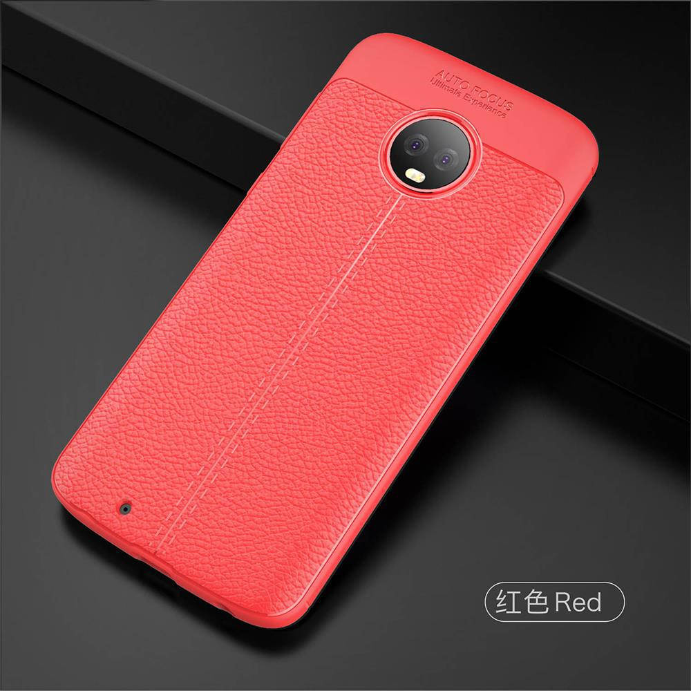 

TPU чехол накладка Tiger для Motorola Moto G6 (4 цвета) красный