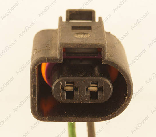 

Разъем автомобильный 2-пин/контактный. Мама. Герметичный. 25×21 мм. Оригинал. Б.У