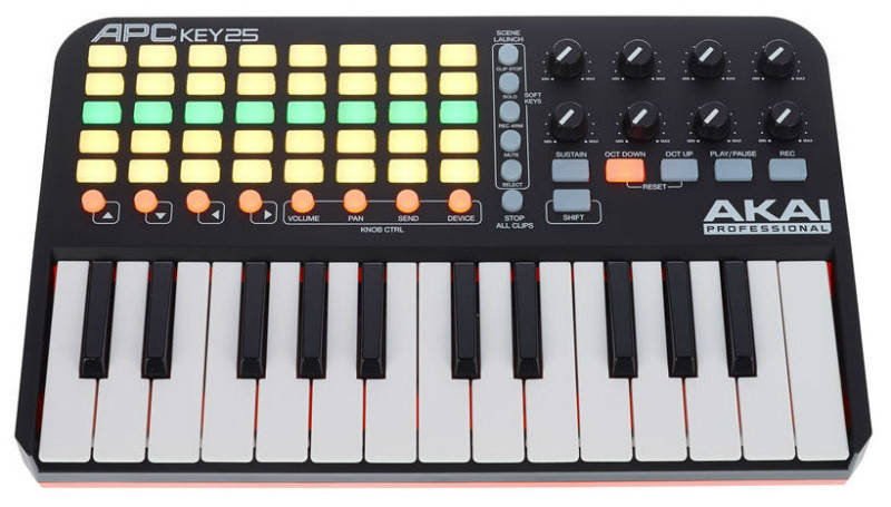 

MIDI клавиатура AKAI APC KEYS 25 MIDI