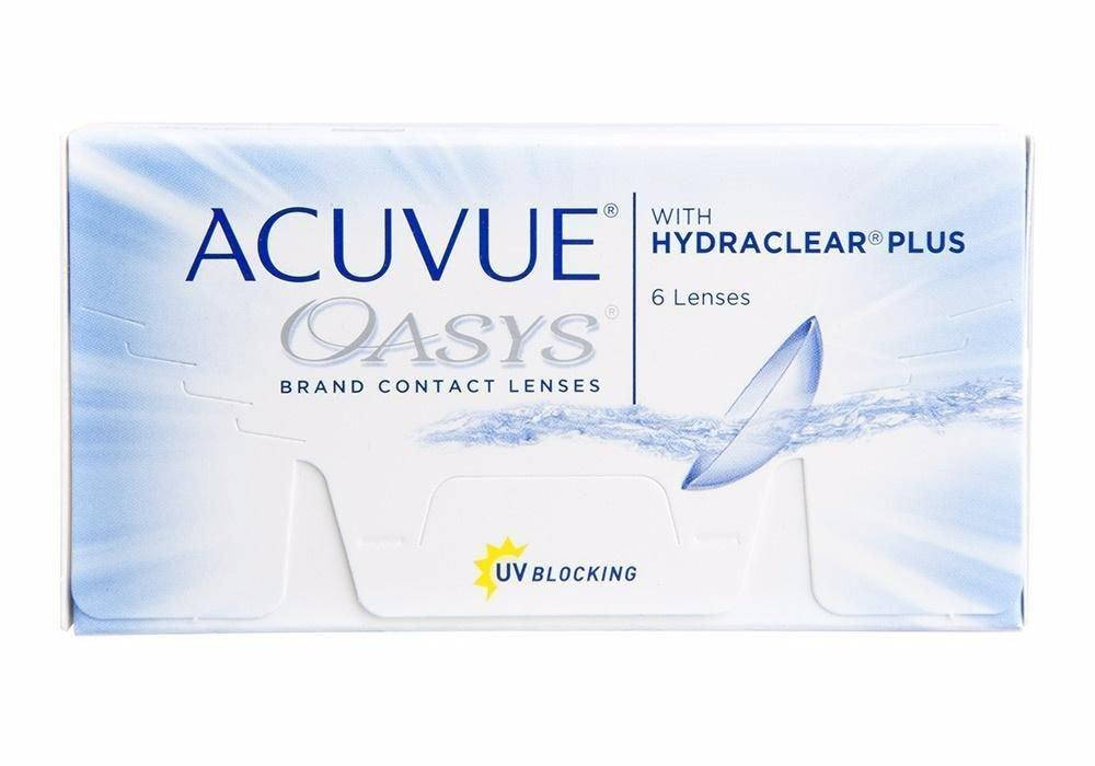 

Контактные Линзы "ACUVUE OASYS" - Johnson & Johnson США ( 6 шт. ) Распродажа !