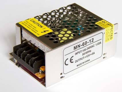 

Блок питания MN-60-12 60Вт 5А Compact для светодиодной ленты 1013424