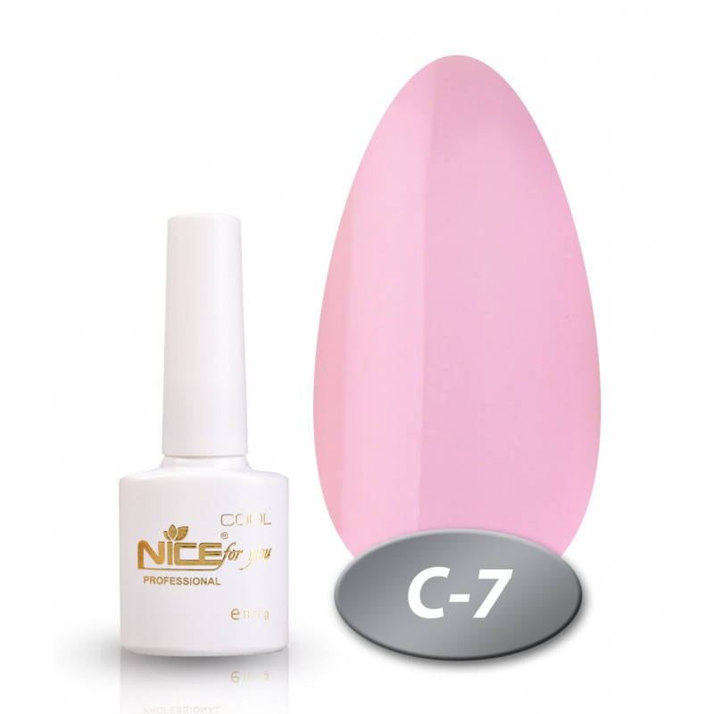 

Гель-лак Nice for you Cool C-07 розово лиловый 8,5 мл