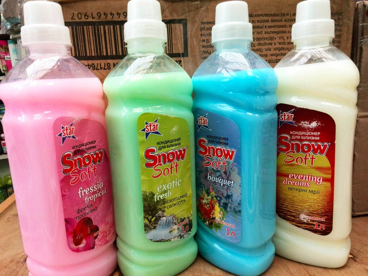 

Кондиционер для белья Snow Soft , 1000мл