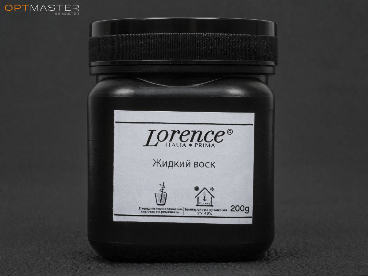 

Жидкий воск (аппретура) Lorence для финишного блеска 200мл