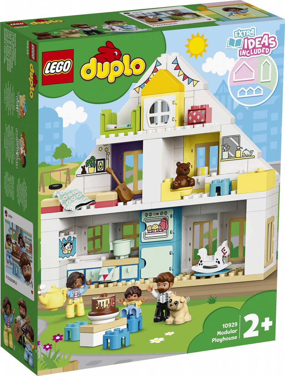 

Конструктор LEGO DUPLO Town 10929 Модульный игрушечный дом на 129 деталей