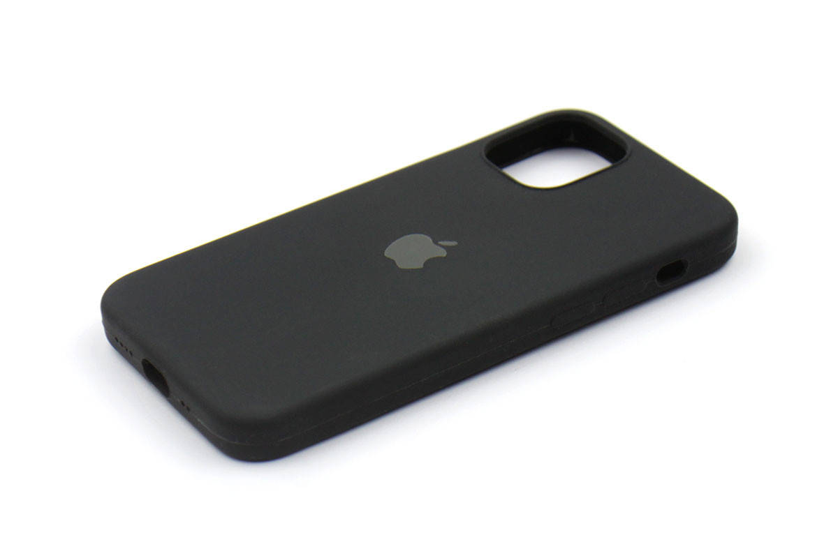 

Чехол Full Silicone Cover на Apple iPhone 12 mini Black, Черный
