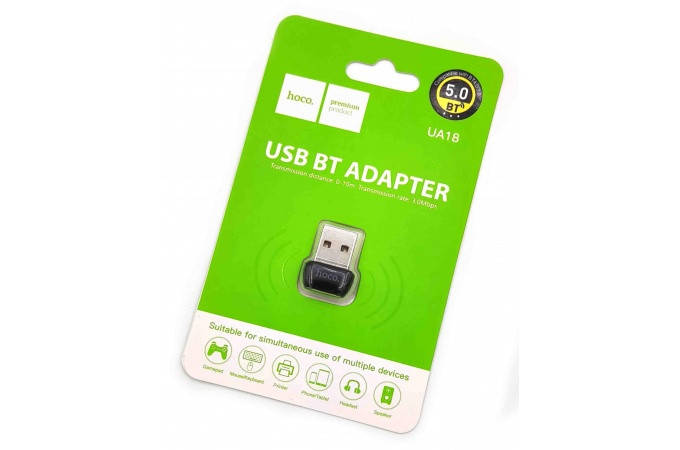 

Адаптер USB HOCO UA18 Bluetooth 5.0 (USB 2.0)