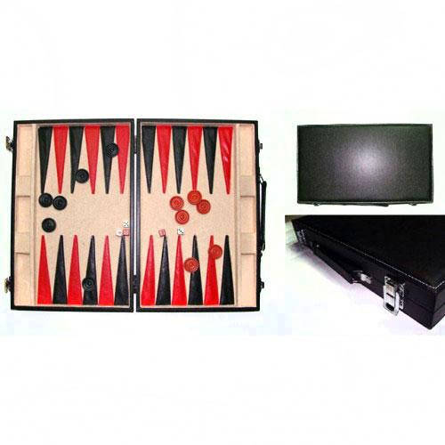 

Игра Настольная Нарды в кейсе из искусственной кожи, большие 151145-18