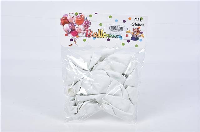 

Воздушные шарики белые, Белый