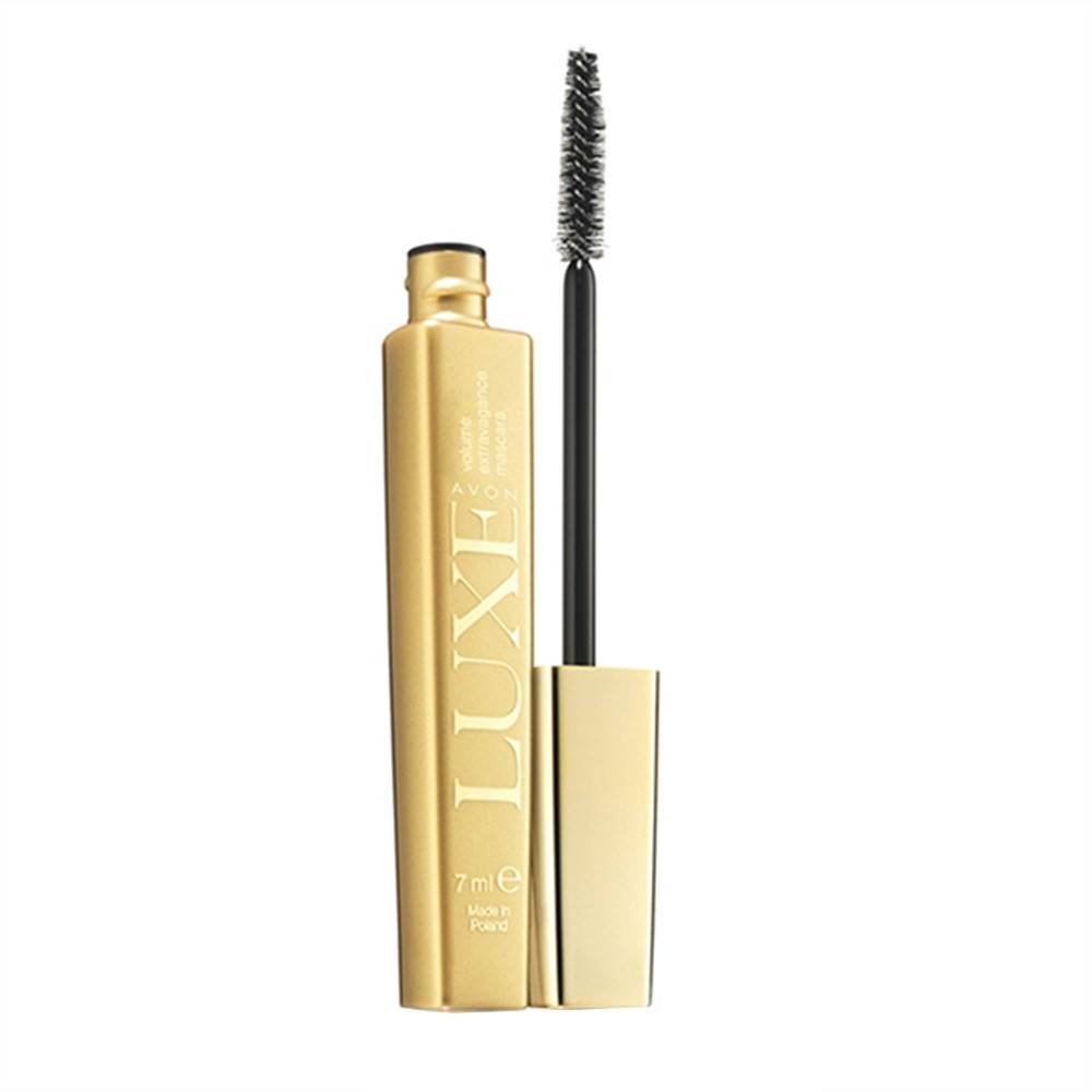 

Объёмная тушь для ресниц Avon Luxe (caviar black / чорная), Черный
