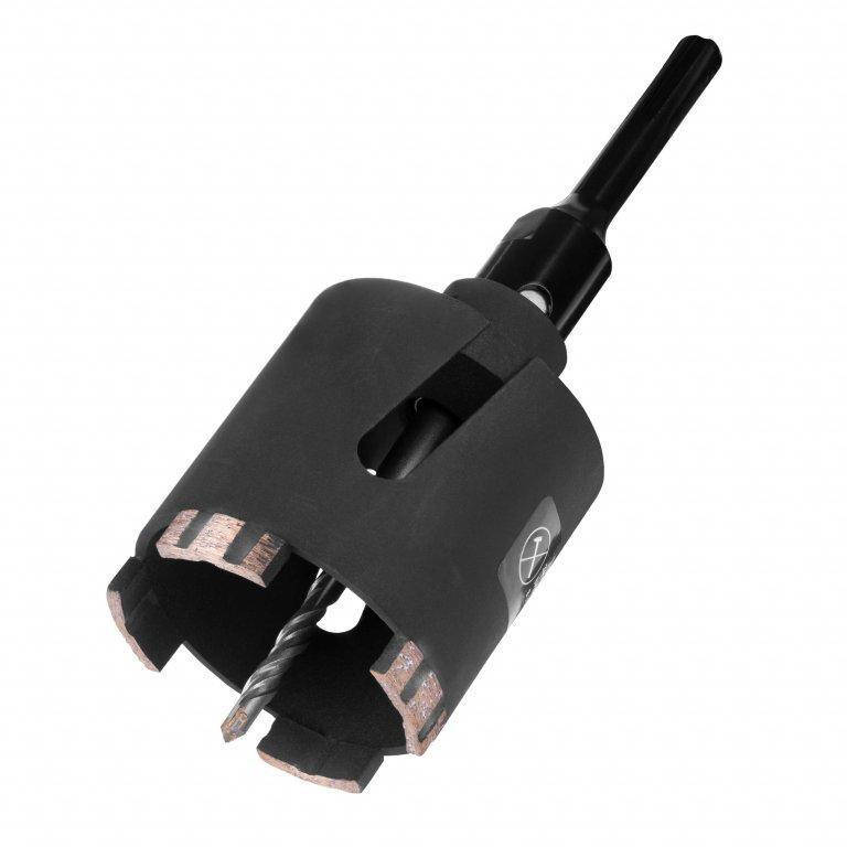 

Алмазная коронка по бетону Dnipro-M Ultra 72 мм с хвостиком / SDS+ (19052002) Perry