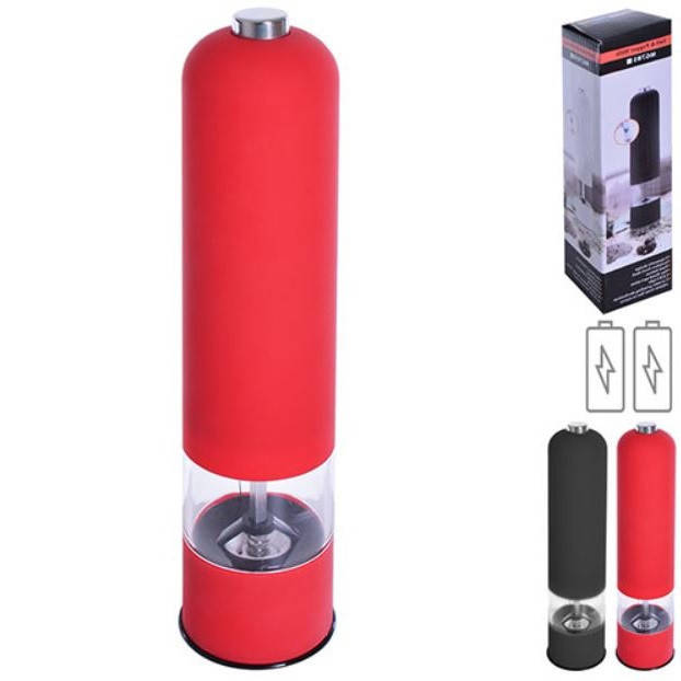 

Мельница для специй и соли электрическая Hoz с LED-подсветкой