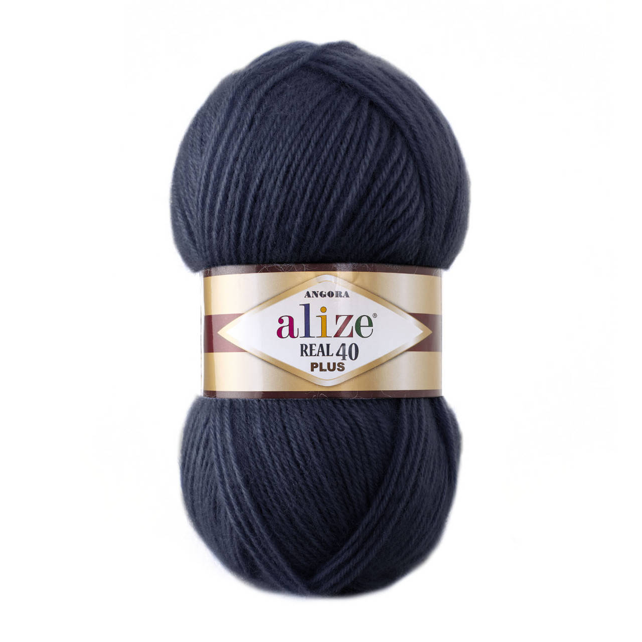 

Alize Angora Real 40 Plus № 58 темно-синий