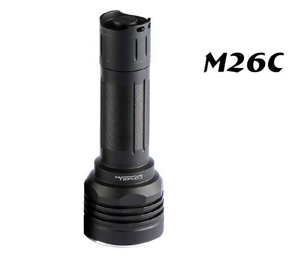 

Фонарь Convoy M26C Luminus SST40 / Osram KW CSLPM1.TG, 1x26650/18650, 2300 люмен