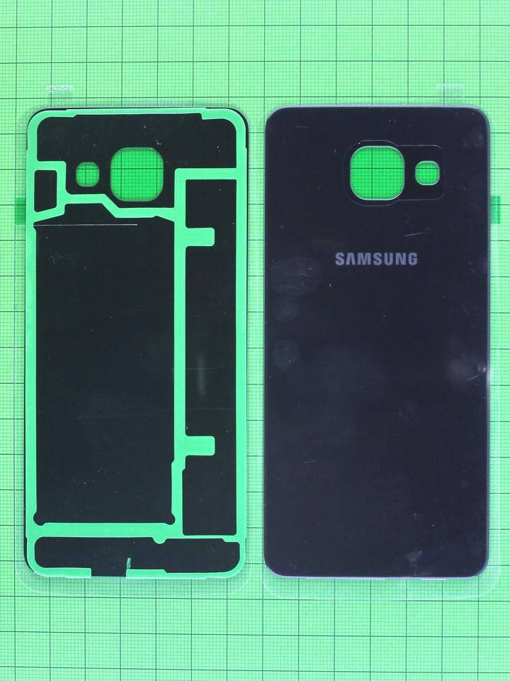 

Задня кришка Samsung Galaxy A3 2016 A310 чорний self-welded, Черный