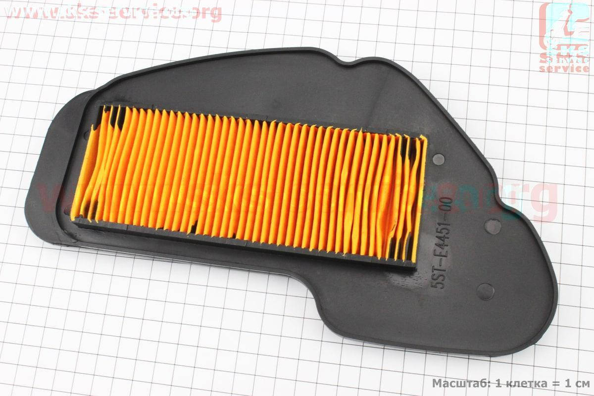 

Фильтр-элемент воздушный (пластик) "картон" Yamaha SA-36J/39J; VINO SA26J "5ST-E4451-00" (352053)