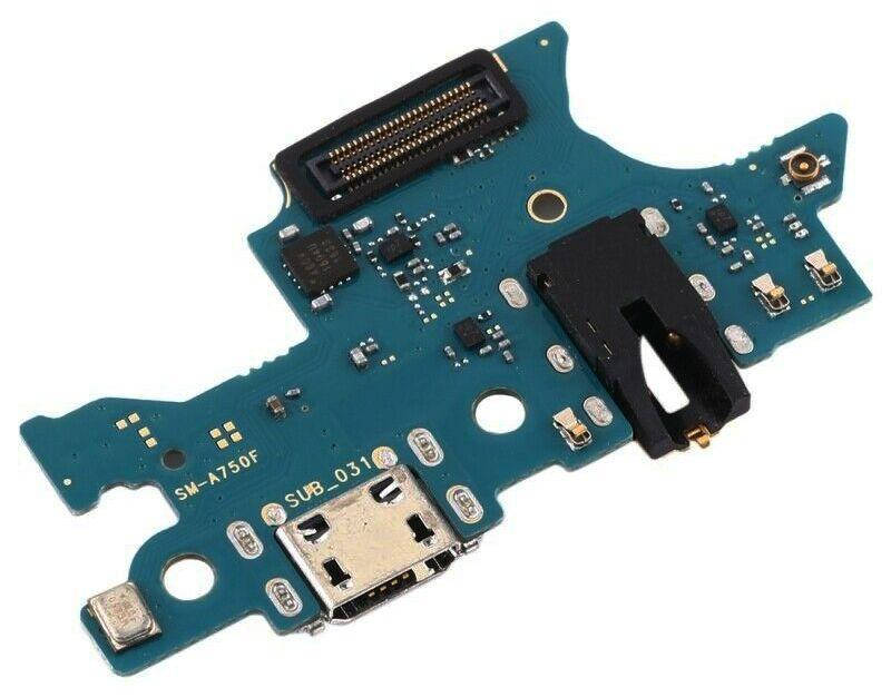 

Нижняя плата Samsung Galaxy A7 A750F с разъемом зарядки наушников и микрофоном Original