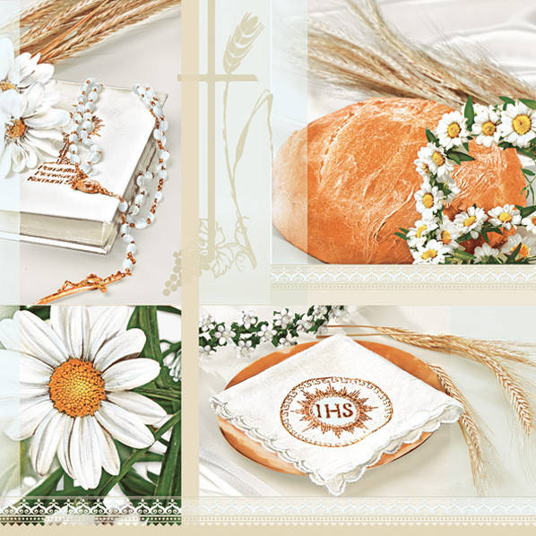 

Салфетки для декупажа "Композиция. Ромашка" 33*33 см №72