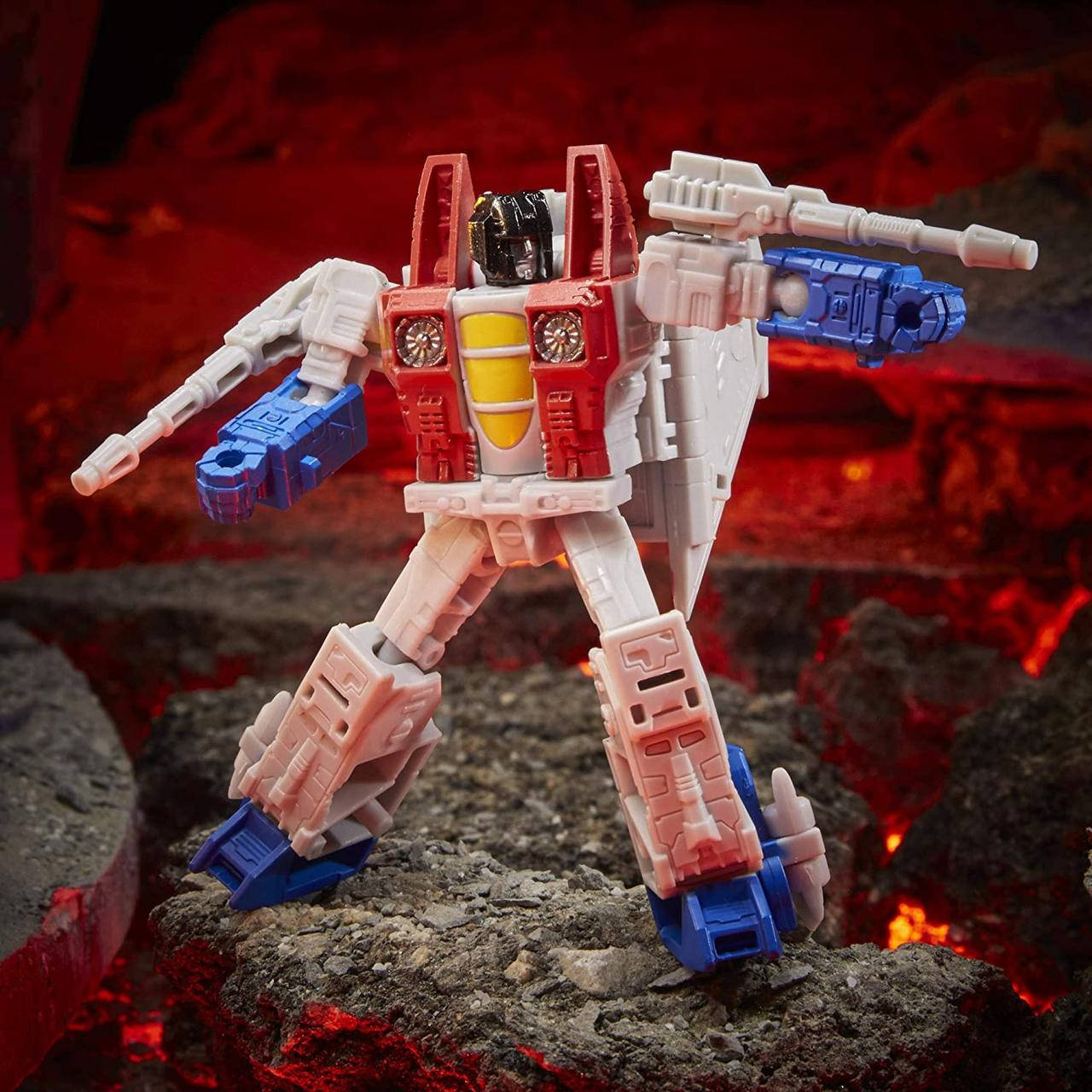 

Трансформер Старскрим Война За Кибертрон Королевство Transformers War for Cybertron WFC-K12 Starscream Hasbro