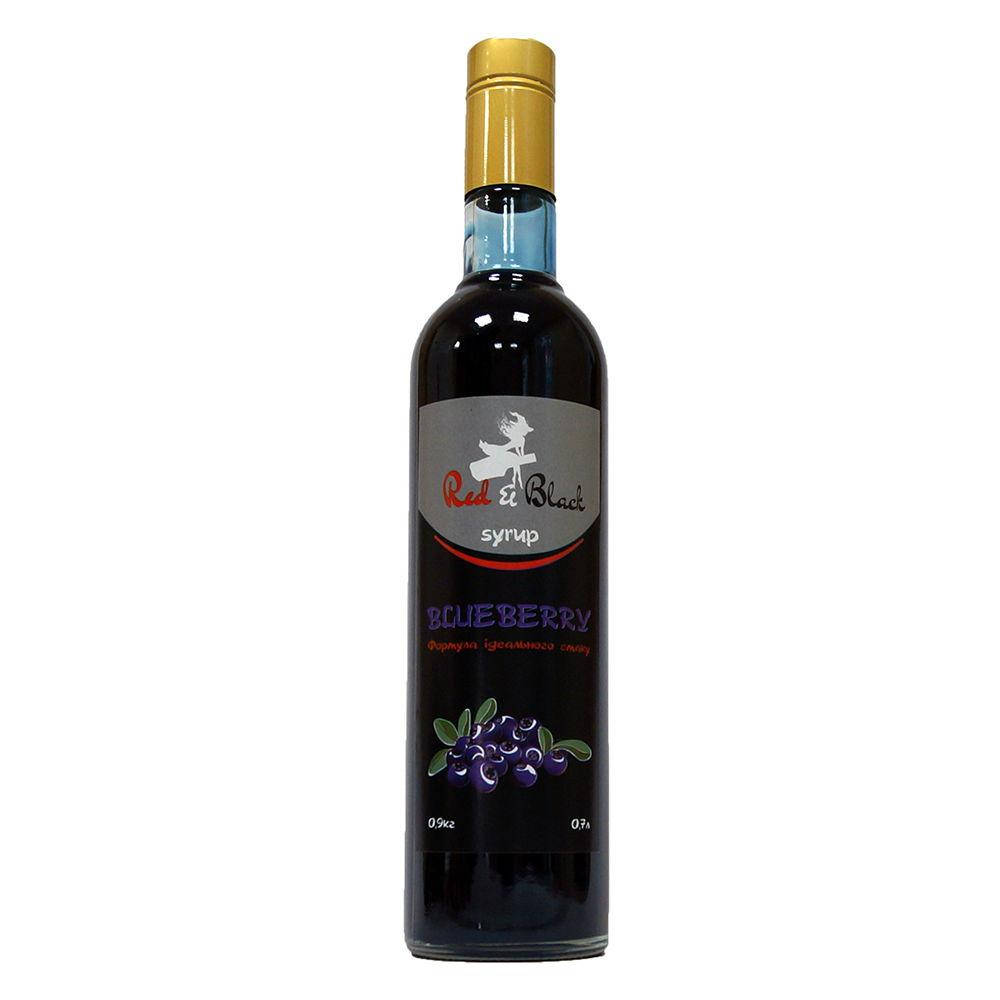 

Сироп ТМ "Red & Black" Черника 900 г