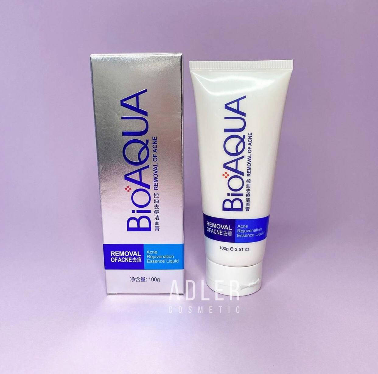 

Пенка для проблемной кожи BIOAQUA Removal of Acne Pure Skin Cleanser 100 g