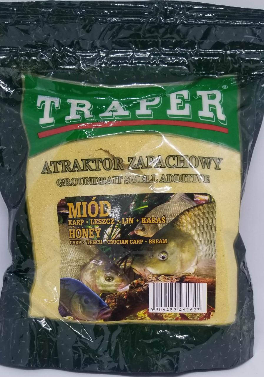 

Аттрактант сухой TRAPER Atraktor Groundbait Smell additive мед