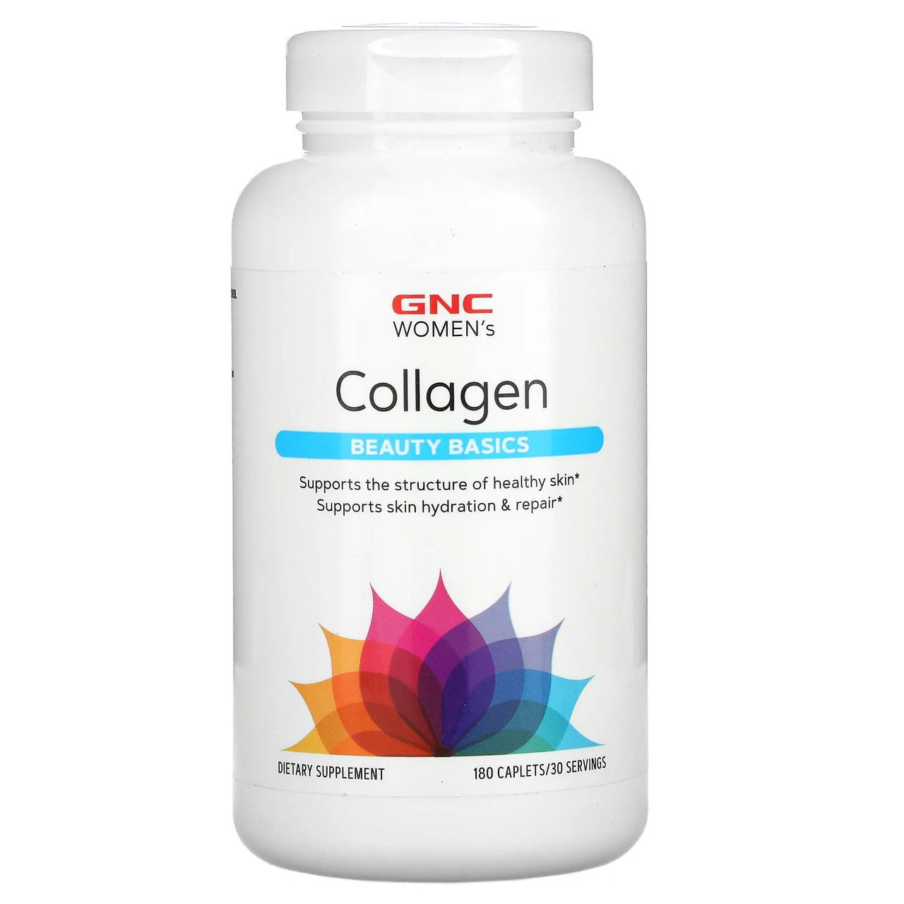 

Коллаген GNC, Women's Collagen, Beauty Basics, 180 Caplets - Оригинал