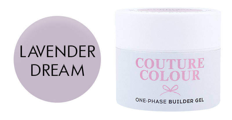 

Гель однофазный Couture color 1-phase Builder Gel Lavender dream 15 мл (11756Gu)