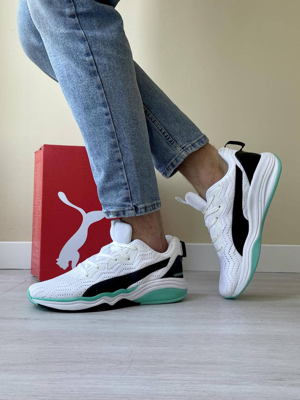 

Кроссовки Puma LQD Cell (БЕЛЫЕ)