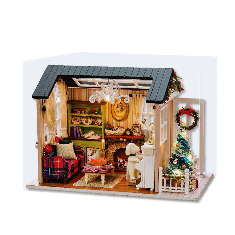 

3D Румбокс DIY Cute Room 8009-D Сочельник конструктор кукольный дом