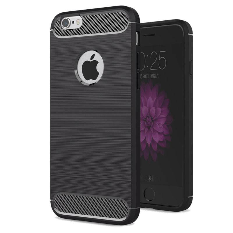 

Чехол Carbon для Iphone 6 / 6s бампер оригинальный black, Черный