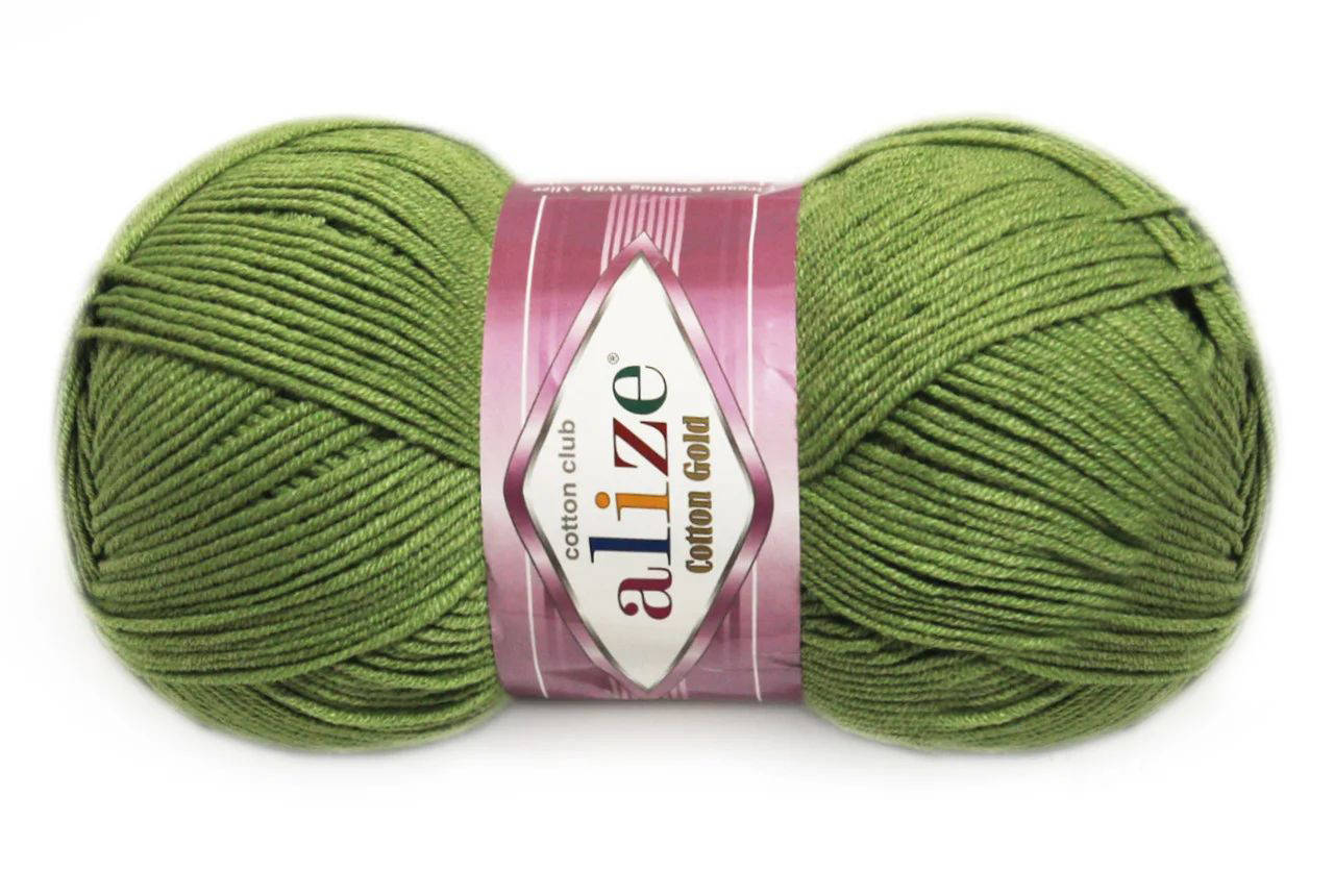 

Alize Cotton Gold, Зеленый №485, Зелёный