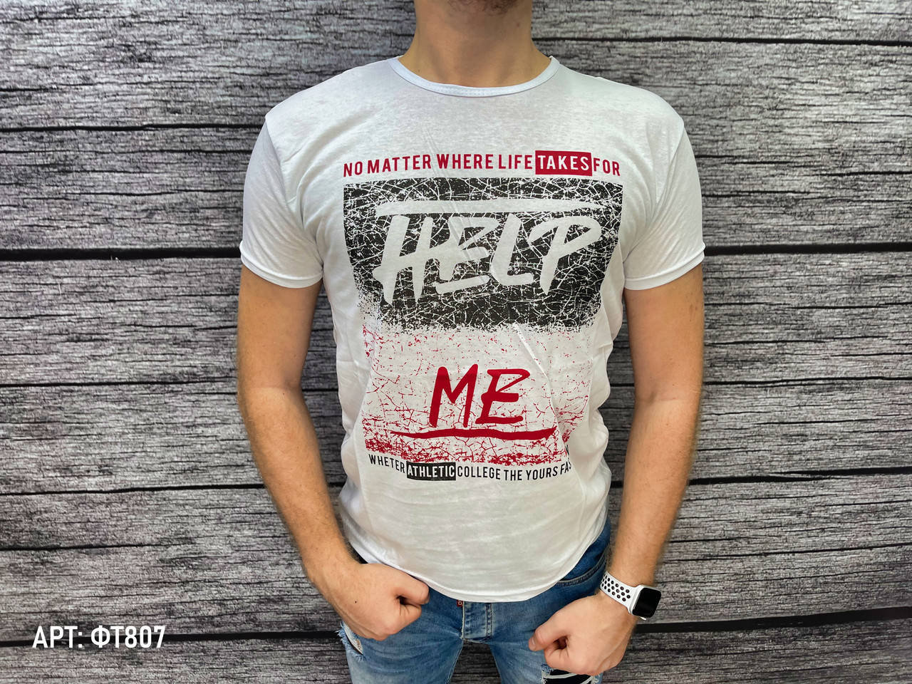 

Мужская футболка. Размеры: M, L, XL, 2XL (маломерят на размер)