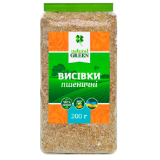 

Отруби пшеничные, 200 г, NATURAL GREEN