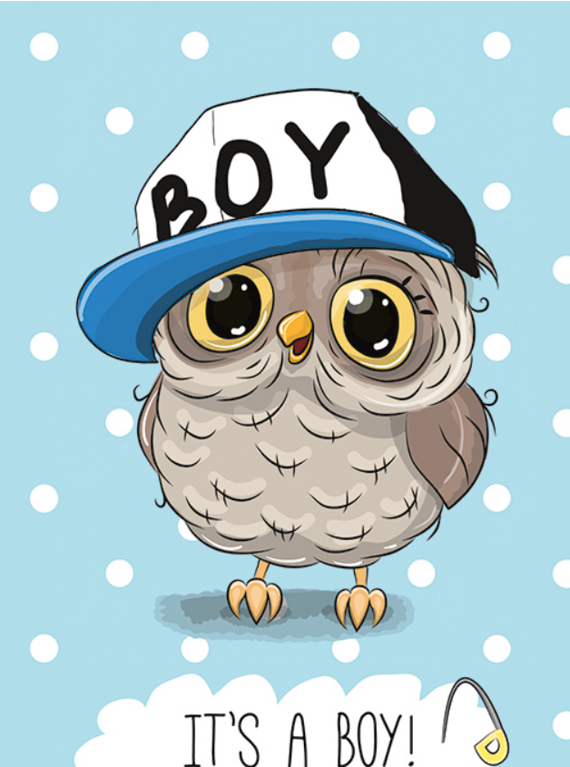 

Подарочный пакет СРЕДНИЙ 26,5*16,5*7 см Сова