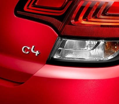 

Эмблема надпись багажника Citroen C4