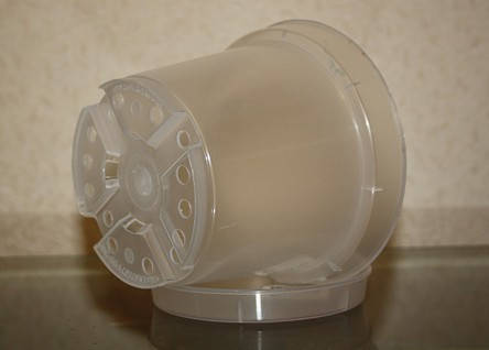 

Кашпо для орхидей 13см/0,9л с подставкой