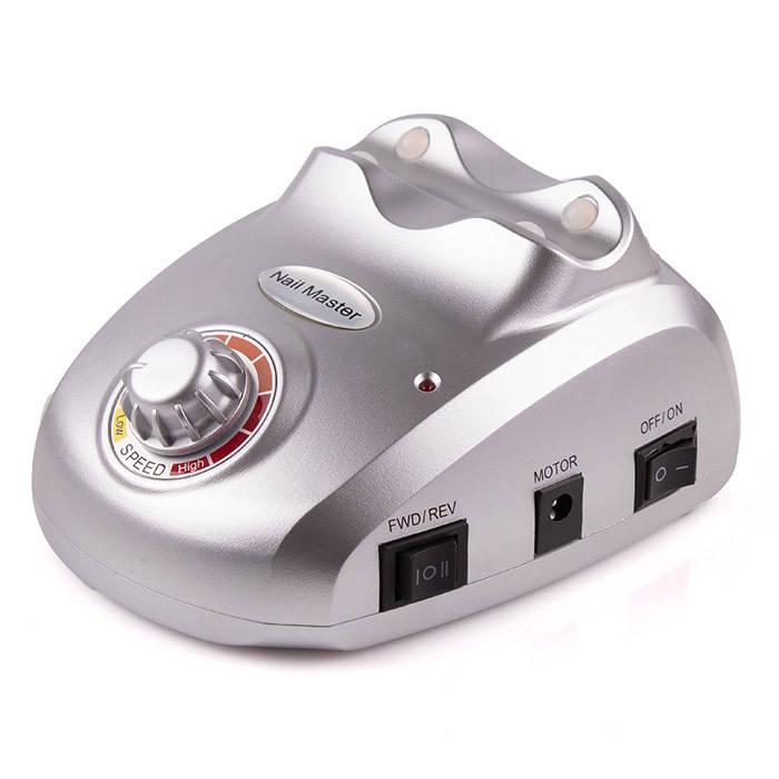 

Фрезер для маникюра BUCOS ZS-601 PRO 45W 35000 об. + 6 фрез, серебряный.