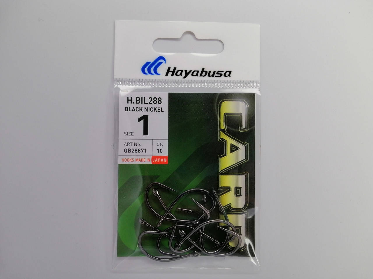 

Крючек Hayabusa H.Bil288 Black Nickel №1