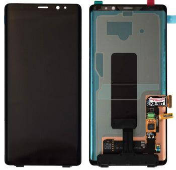 

Дисплей Samsung N950 (SM-N950F) Galaxy Note 8 с сенсором (тачскрином) черный OLED