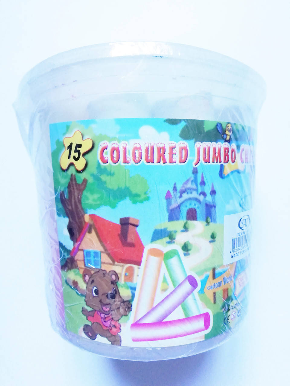 

Набор цветных мелков для рисования 15 шт., Разные цвета